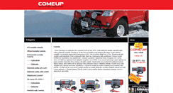 Desktop Screenshot of comeup.cz